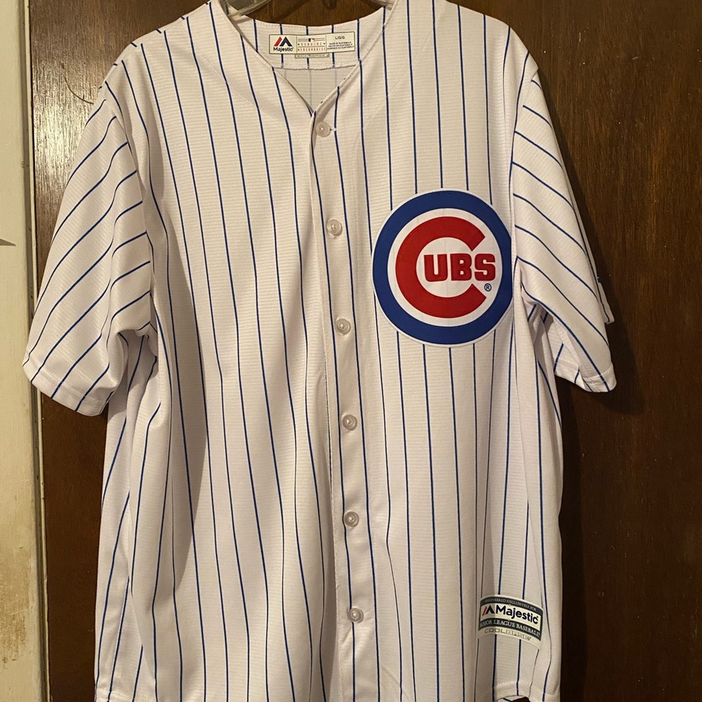 Chicago Cubs blank baseball jersey